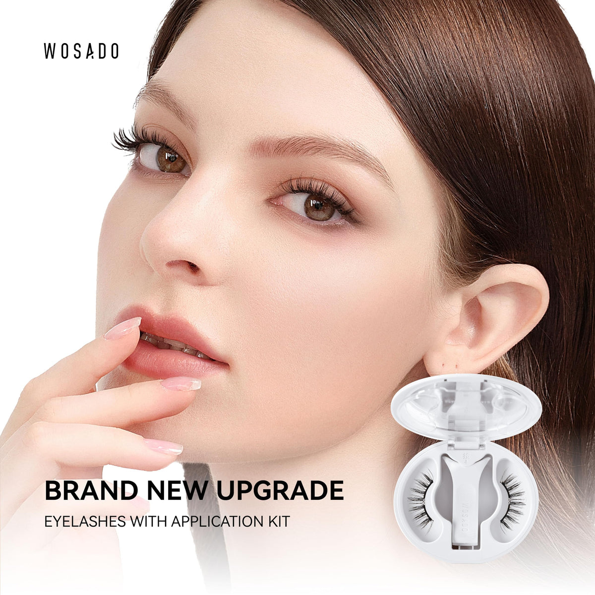 WOSADO applicator with lashes for precision application and clean usage