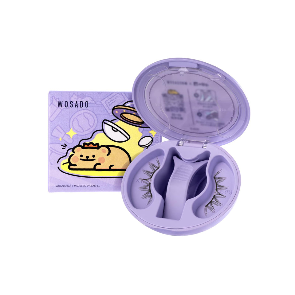 WOSADO BearisBug soft magnetic lashes with natural volume for quick looks