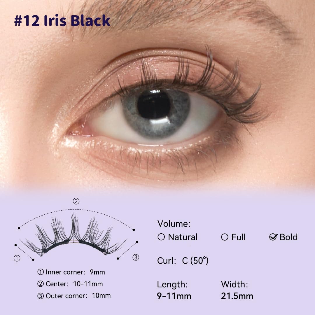 Waterproof WOSADO BearisBug lashes maintain look through moisture and humidity