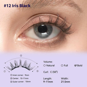 Waterproof WOSADO BearisBug lashes maintain look through moisture and humidity