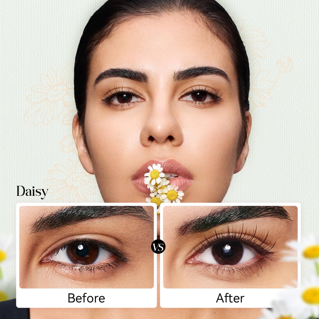 WOSADO Daisy reusable magnetic lashes stored in a sleek case