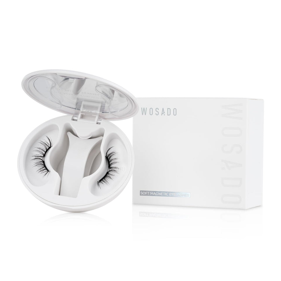WOSADO magnetic eyelashes kit No.18 velvet black for easy all-day wear