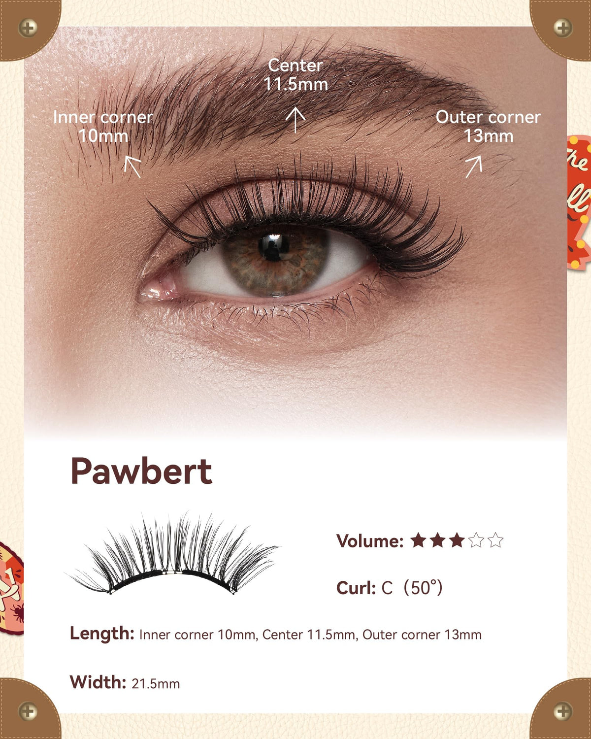 WOSADO Pawbert cruelty-free materials emphasize feather-light comfort.