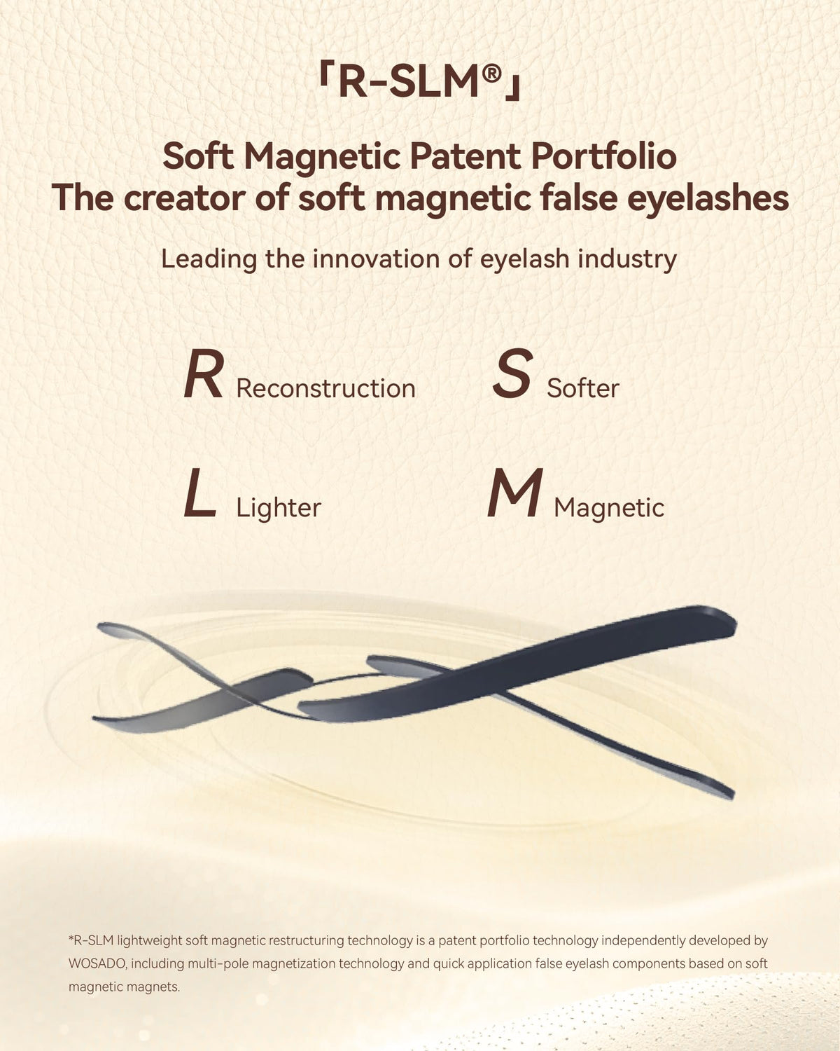 WOSADO Pawbert R-SLM technology creates a snug magnetic fit.