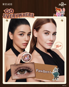 WOSADO Pawbert reusable glue-free lashes ideal for everyday wear.