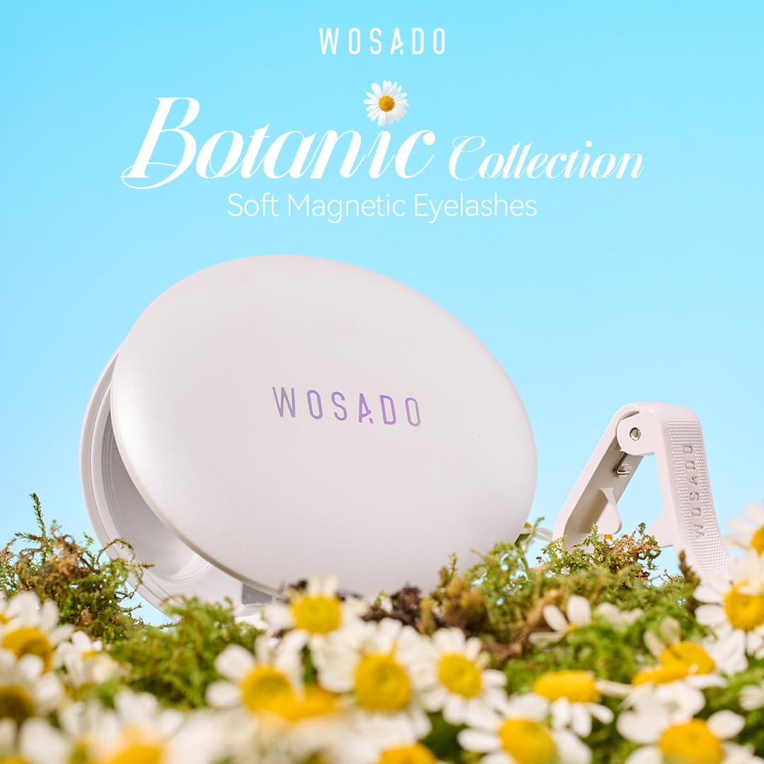 WOSADO Peony lashes packaging showing cruelty-free reusable design