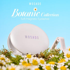 WOSADO Peony lashes packaging showing cruelty-free reusable design