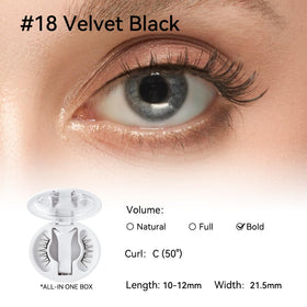 WOSADO glue-free magnetic lashes are reusable and irritation-free