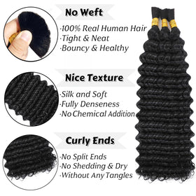 Wosama three-bundle 120g pack for voluminous braids.