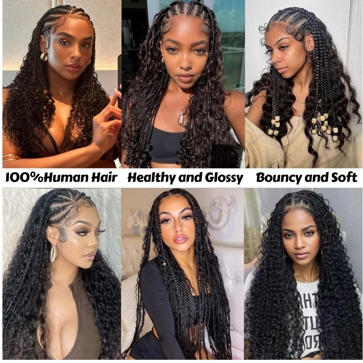 Wosama lightweight, skin-friendly hair ideal for comfortable wear.