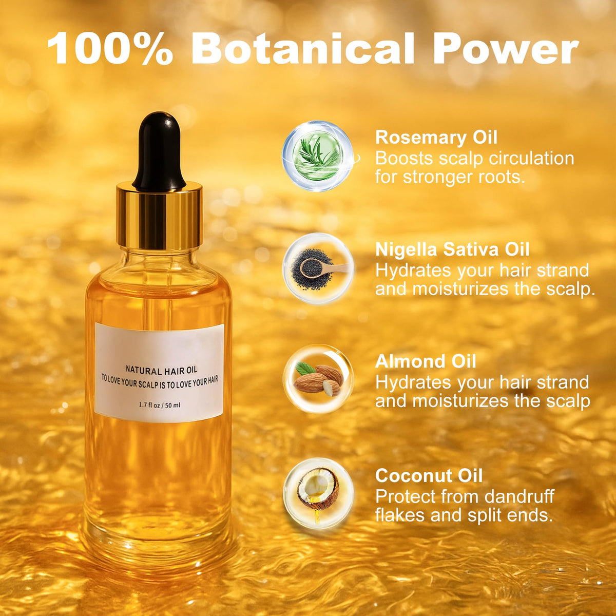 WOVOEO serum dropper ready for daily scalp care and nourishment