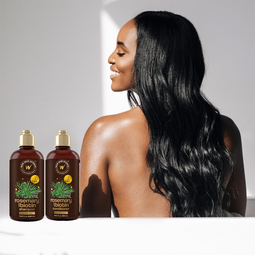 Duo pack front view displays complete rosemary hair care routine