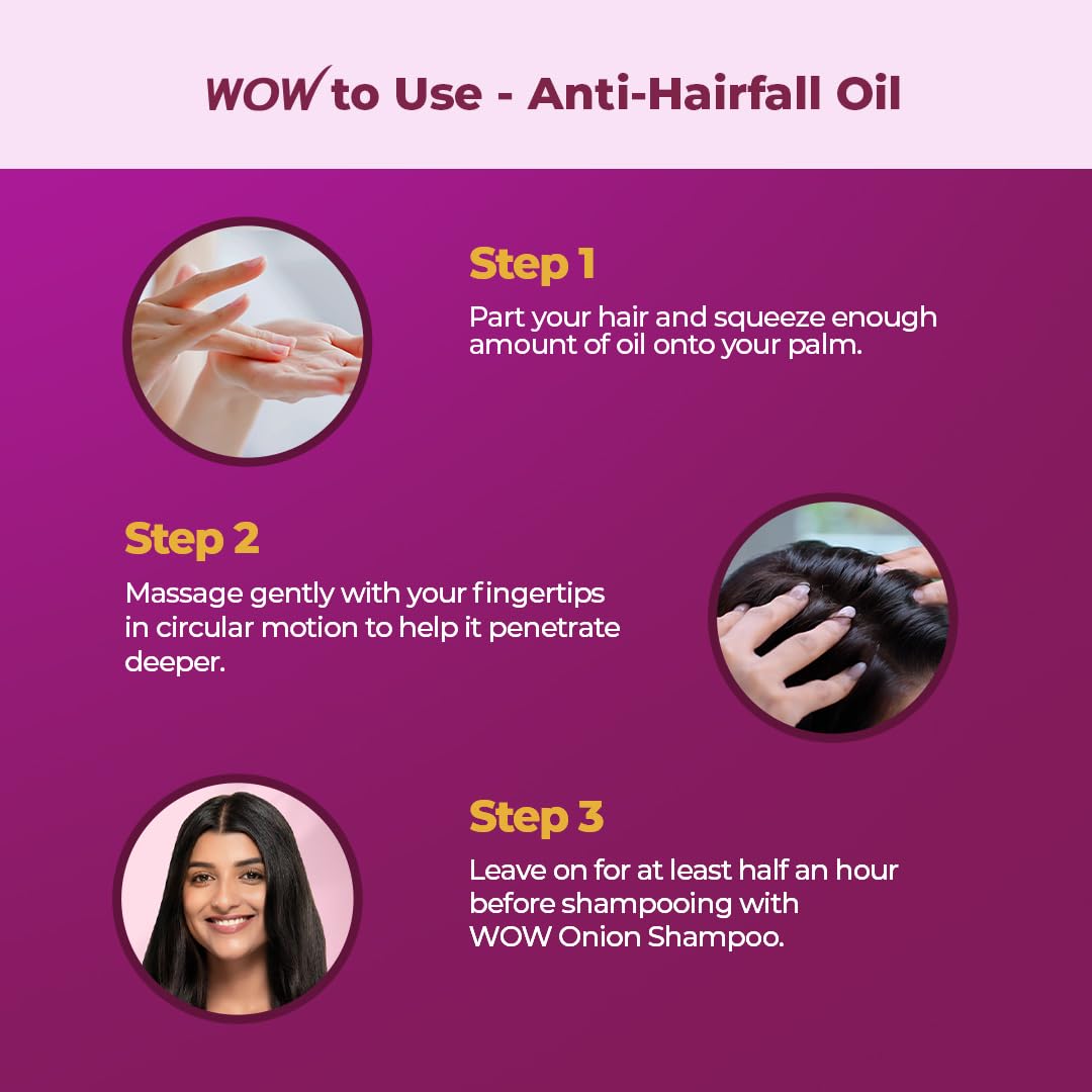 WOW Skin Science after-use shiny hair look illustrates smoothness.