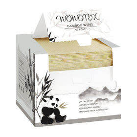 WOWOTEX bamboo rayon face towel large pack – soft, gentle daily cleansing.