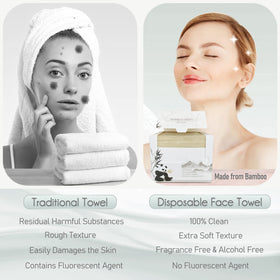 WOWOTEX face towel – usable wet or dry for versatile skincare.