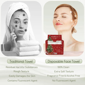 WOWOTEX multi-use towels for baby care, makeup removal, and travel.