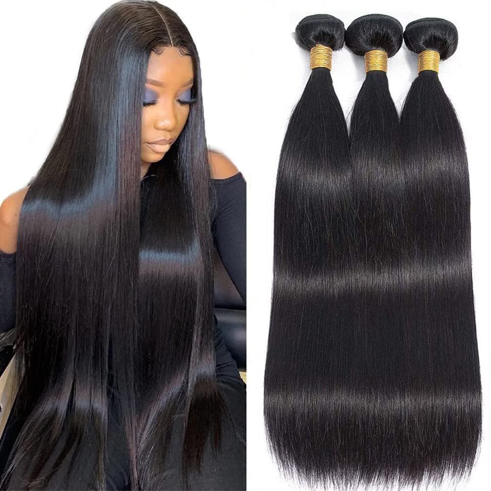 WOWQUEEN 20 inch 10A Brazilian straight hair packshot for daily styling