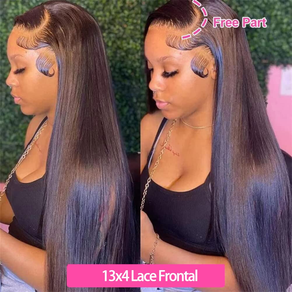 Wowqueen Beauty pre-plucked baby hair detail for natural look.