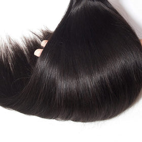WOWQUEEN pre-plucked baby-hair closure for natural hairline.