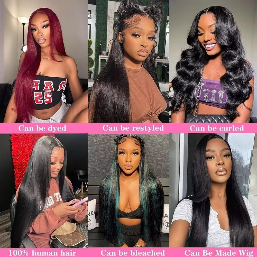 Wowqueen Beauty straight bundles with no tangle for smooth styling.