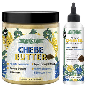 WOZUTUNT Chebe Oil bottle pours for rich moisturizing texture