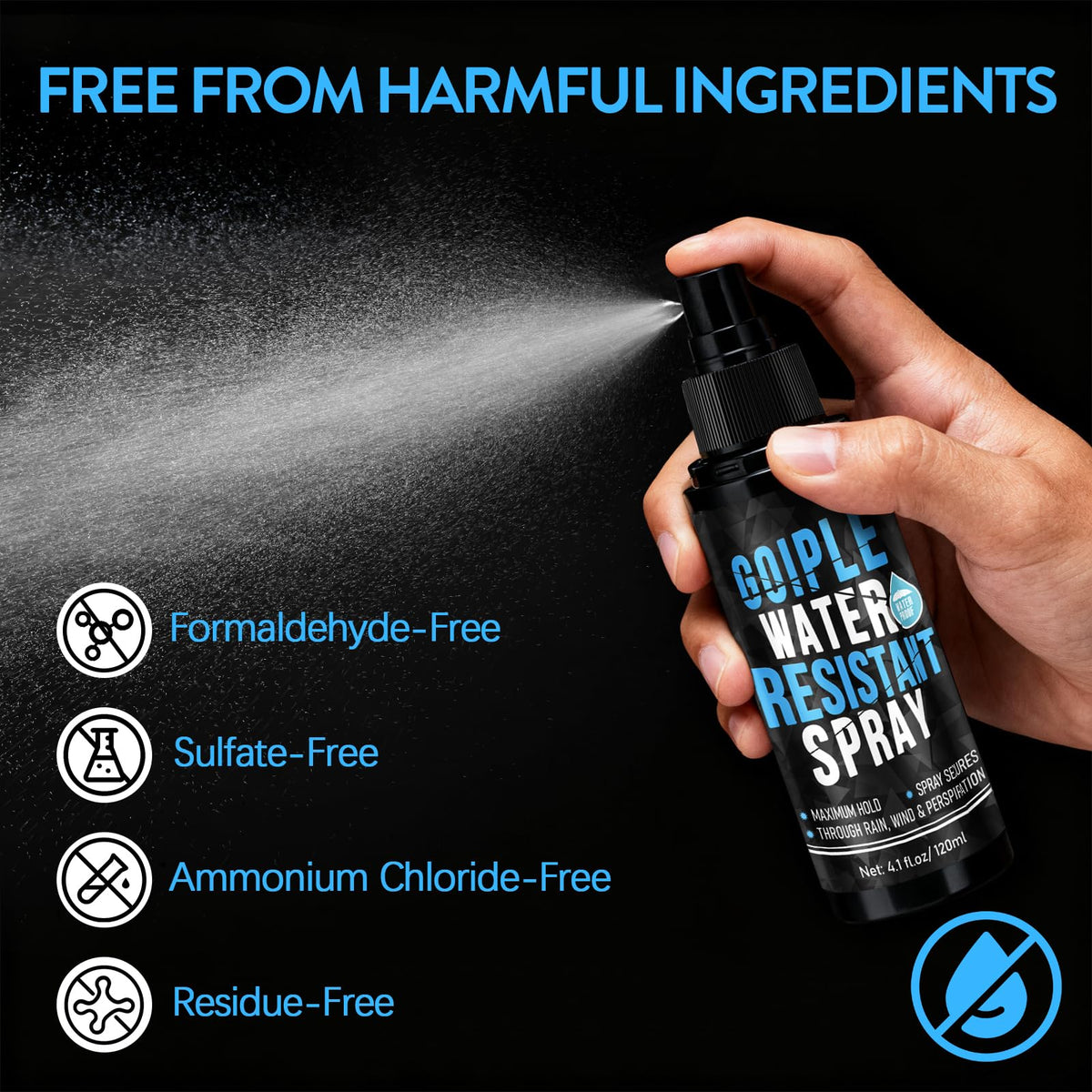 WOZUTUNT fast-drying invisible finish leaves no residue