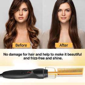 WOZUTUNT hot comb with 360-degree swivel cord for easy maneuvering.