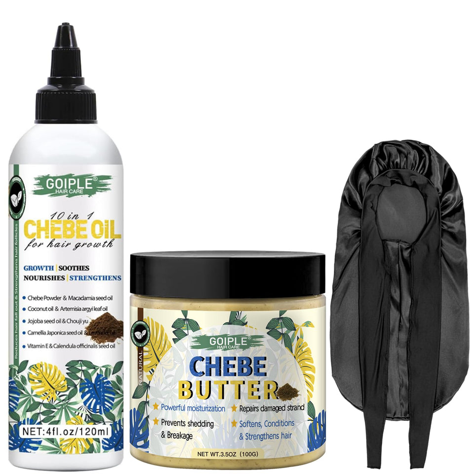 WOZUTUNT Natural Chebe Oil bottle for daily hydration and manageability.