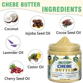 WOZUTUNT Rosemary-infused Chebe oil ingredients highlight nourishing properties.