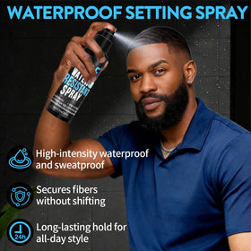 WOZUTUNT water-resistant spray in use during a workout