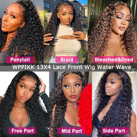 Long 28-inch Brazilian hair for dramatic, versatile styling.