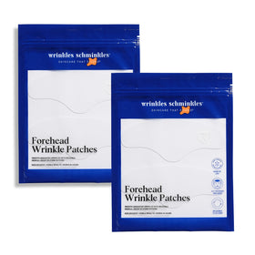 Wrinkles Schminkles forehead patches pack for convenient nightly use and brow lift.