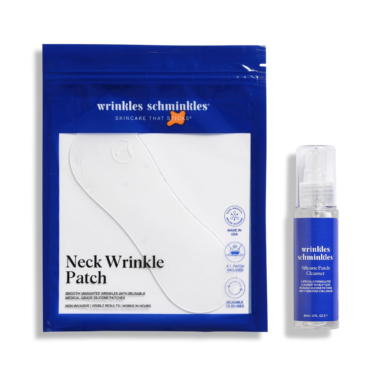 Wrinkles Schminkles neck patch on neck smoothing lines overnight