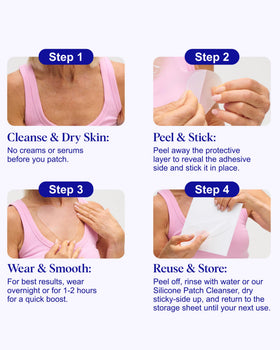 Wrinkles Schminkles reusable patches designed for multiple wears.
