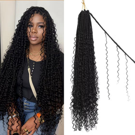 WSTAR Boho Goddess Locs 30 inch open pack for quick styling.