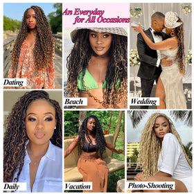WSTAR Boho Goddess Locs soft texture and skin-friendly feel.