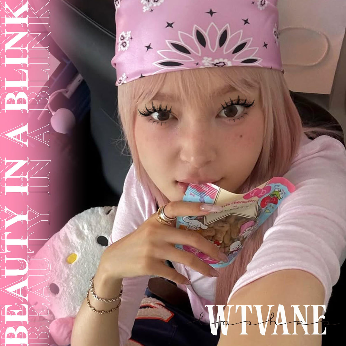 WTVANE clear-band bottom lashes eliminate gaps for seamless fusion