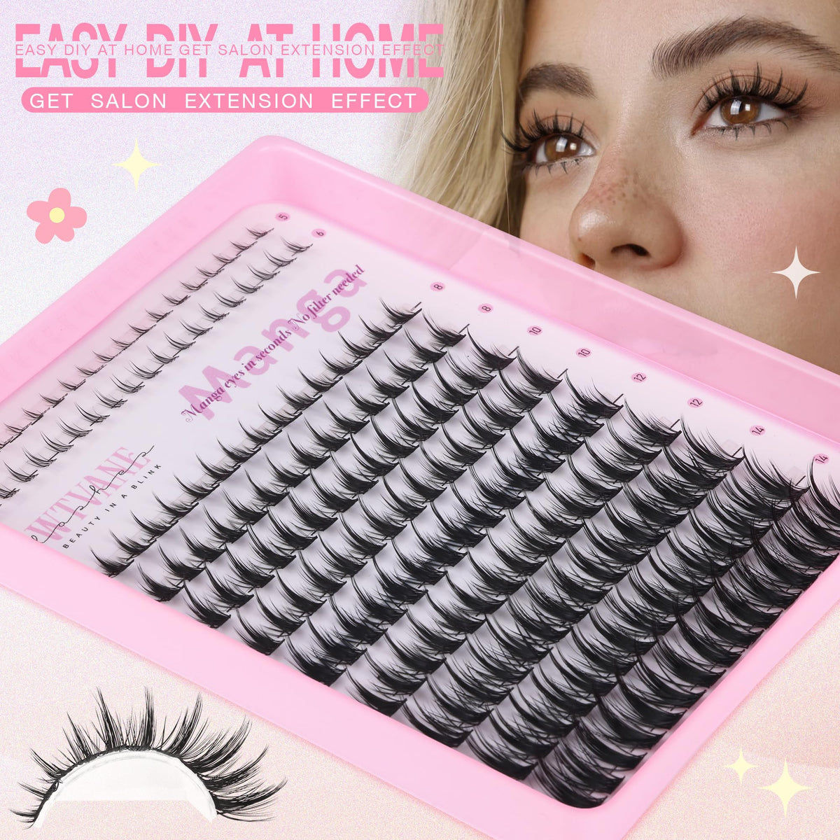 WTVANE precise tweezers assist accurate lash placement during application