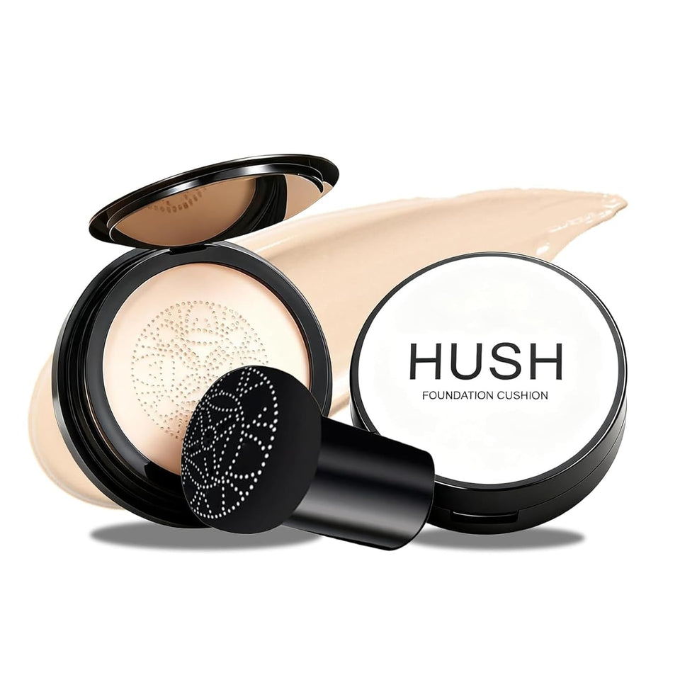 WUIAOCIT Hush compact foundation delivers smooth daily coverage for a natural look.