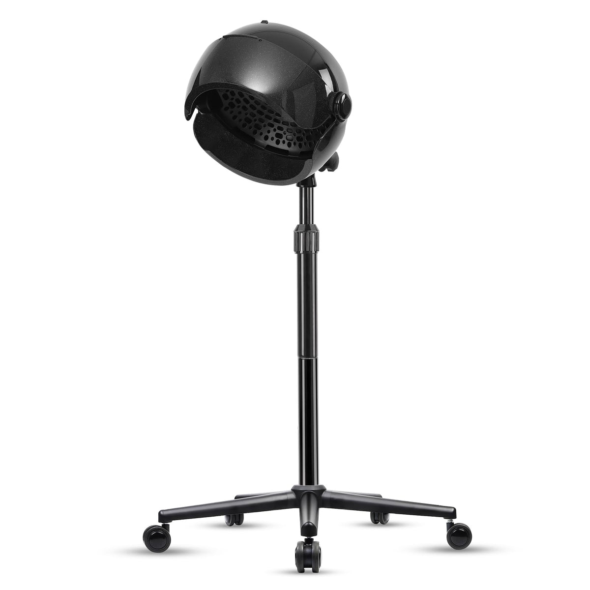 Wuissvnb hooded hair dryer on wheels for smooth salon mobility