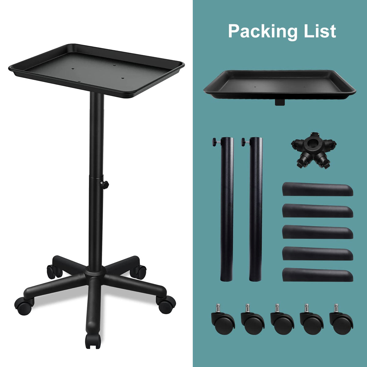 Wuissvnb multiuse tray versatile for beauty and spa setups.