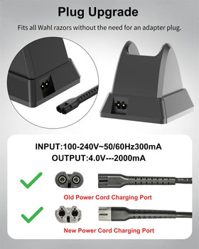 WUKUR charging stand non-slip base, ensures stability during charging