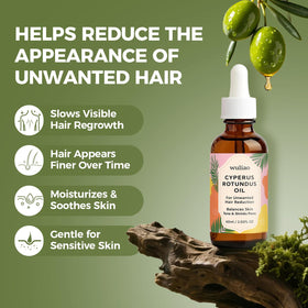 Wuliao Cyperus Rotundus Oil dropper for precise, mess-free application.