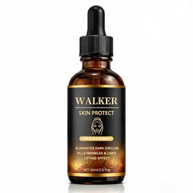 Wuliao Walker Skin Protect Serum bottle front for daily anti-wrinkle care.