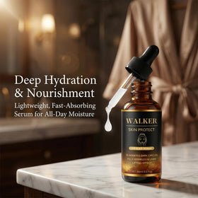 Wuliao Walker Skin Protect Serum packaging supports travel-friendly routine.