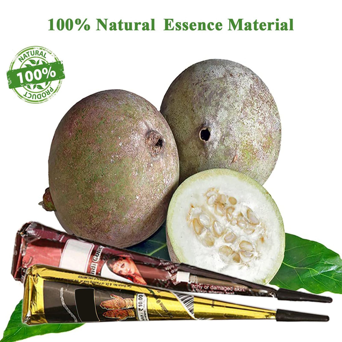 Wumawu natural powder and essential oils formula for skin-friendly use.
