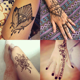 Wumawu waterproof tattoos dry to withstand outdoor wear.