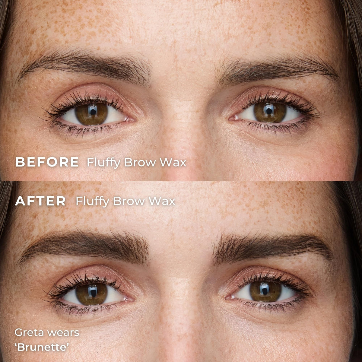 WUNDERBROW Fluffy Brow Wax micro-applicator for precise shaping