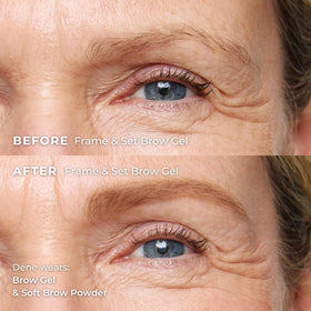 WUNDERBROW Frame & Set clear brow gel delivers a flake-free, natural-looking finish.