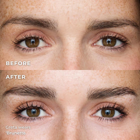 WUNDERBROW thicker brow pen duo micro tip for precise hair-like strokes.